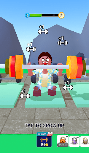 Gym Workout Clicker: Muscle Up