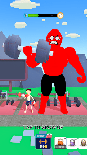 Gym Workout Clicker: Muscle Up